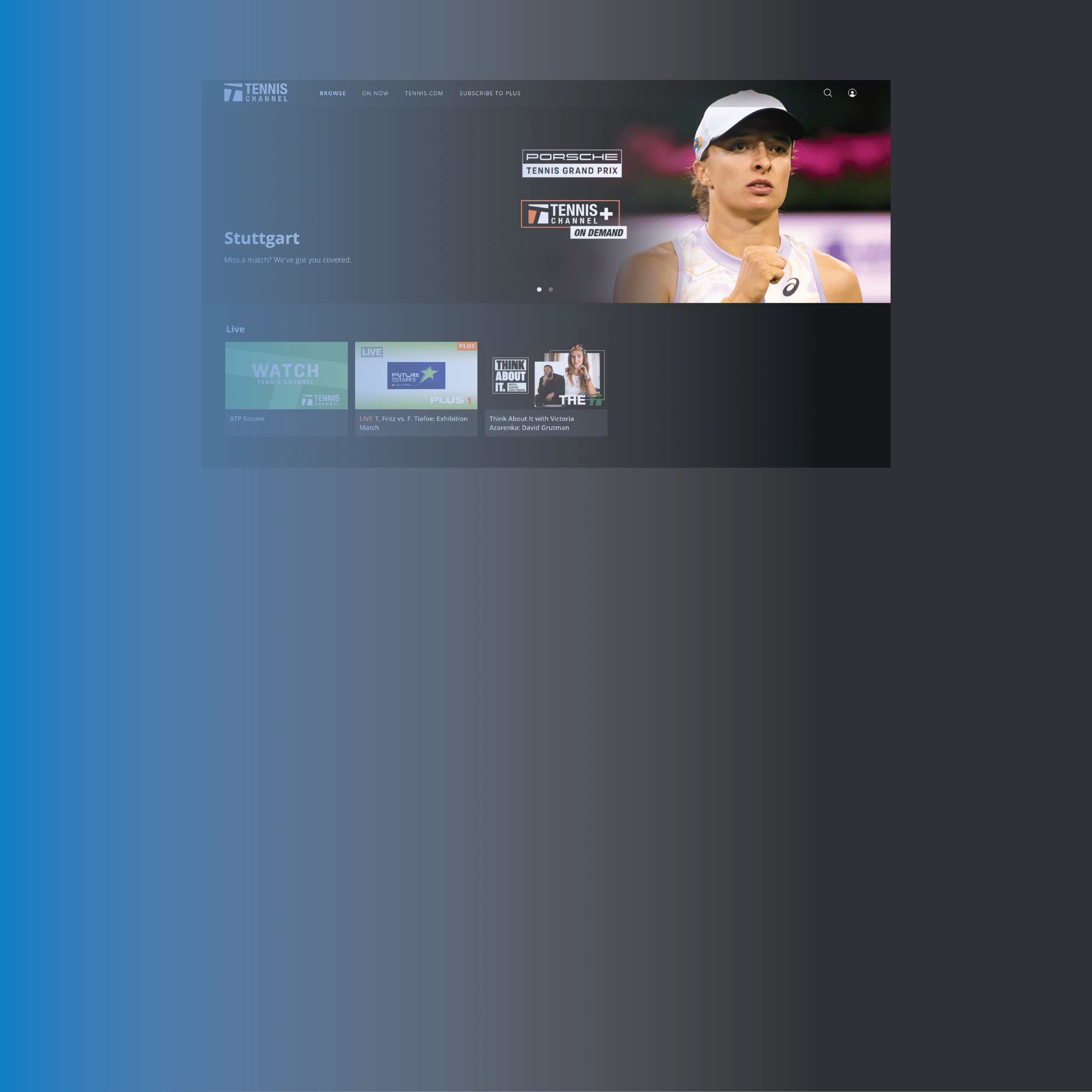 1x1 stream on tennis tv